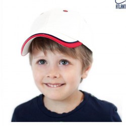 Εξάφυλλο παιδικό καπέλο με διχρωμία (Atl Kid Star)